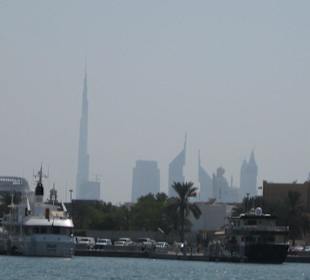 Skyline in der Ferne