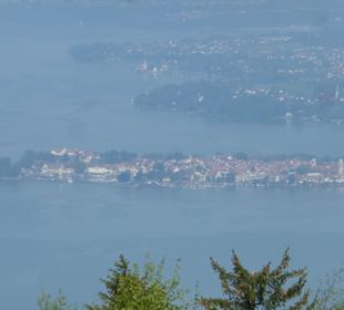 Ausblick zwischen Bergstation zur Pfänderspitze