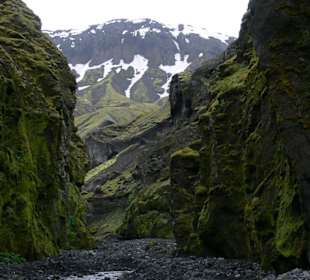 In der Pörsmörk Schlucht