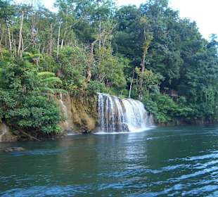 Fahrt zum Wasserfall