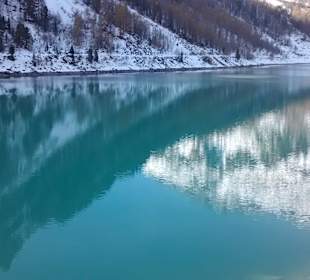 Stausee Neves bei Lappach