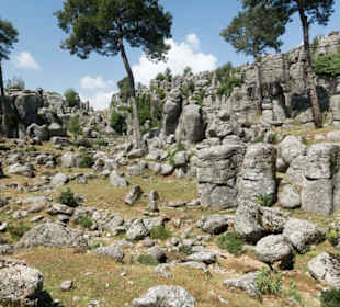 Feenschornsteine bei Selbe