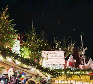 Die Dächer der Buden