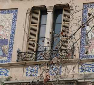 Bei der Plaça de Quadrado in Palma