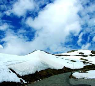 Auffahrt zur Edelweißspitze