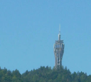 Pyramidenkogel Aussichtsturm aus Holz