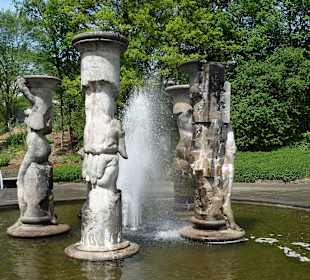 Säulenbrunnen im Kurpark