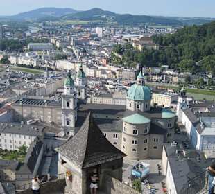 Über den Dächern von Salzburg