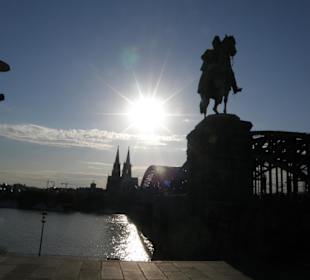 Duomo e Ponte Hohenzollern