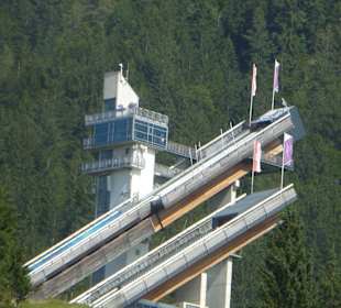 WM-Skisprung Arena Oberstdorf Allgäu