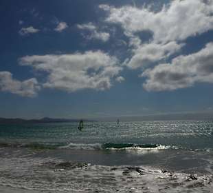 Bei Costa Calma / Windsurfing 