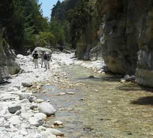 Samaria-Schlucht