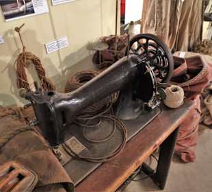 Segel-Nähmaschine im Küstenschifffahrts-Museum
