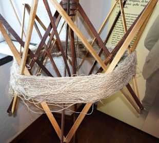 Wollspindel im Landmuseum