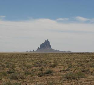 Der Shiprock im Nordwesten New Mexicos