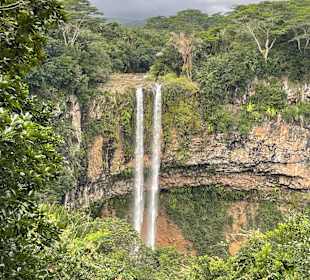 Chamarel-Wasserfall
