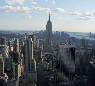 Blick vom Rockefeller Center aus