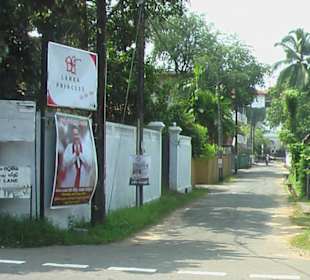 Werbung ist fast immer zu sehen ..