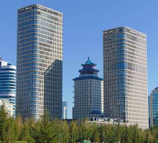 Im Stadtzentrum Nur-Sultans
