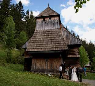 Kirche: bei unserem Besuch aktiv genutzt