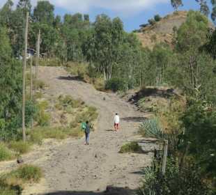 Wandern in der Umgebung von Lalibela