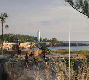 Leuchtturm im West End von Negril