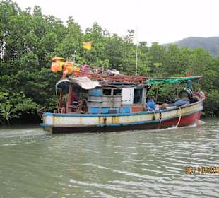 Fischer in den Mangroven