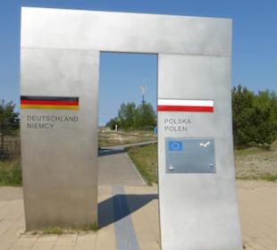 Promenade Świnoujście-Swinemünde Grenzübergang