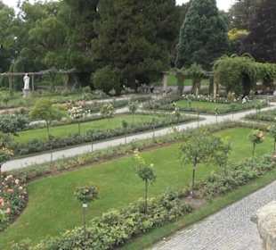 Innerer italienischer Rosengarten