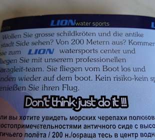 Flyer Lion Water Sports