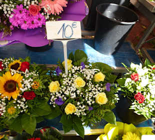 Auf dem Blumenmarkt