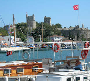 Kreuzritterburg und Hafen