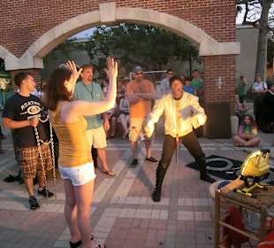 Entfesselungskünstler in Action