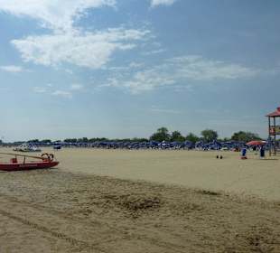 Breiter Strand, viel Platz für alle!