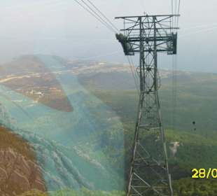 Einer der Stützpfeiler