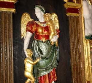 Details von der Kanzel der St.-Marien-Kirche