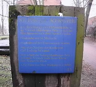 Hinweis auf die Kirche