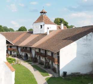 Kirchenburg/ Blick vom Wehrgang