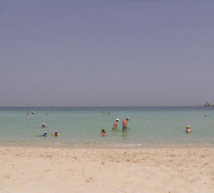 Strand am Hotel Jumeirah Beach