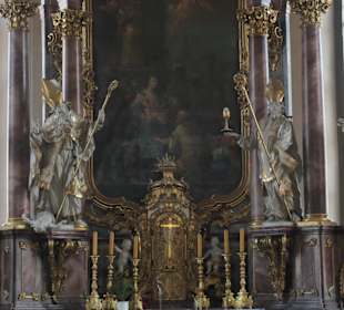 Die katholische Kirche St. Eucharius in Sommerach