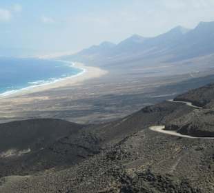 Blick Richtung Cofete, Westküste
