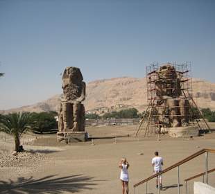 Die beiden Kollosse von Memnon