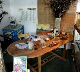 Kasse und Büro der Farm