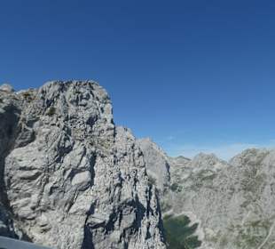 Blick von der Aussichtsplattform AlpspiX