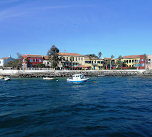 Mit der Fähre zur Insel