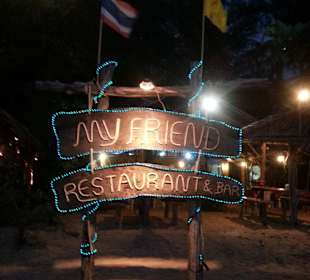 Strandrestaurant MyFriend - links vom Hotel (TIPP)