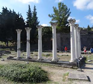 In der Anlage unterwegs