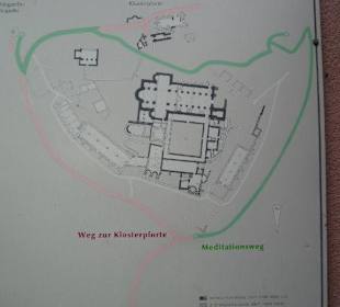 Plan der Ruine