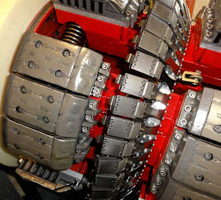 Molch zum Reinigen der Leitungen