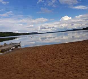 Blick zur Schleuße ganz hinten